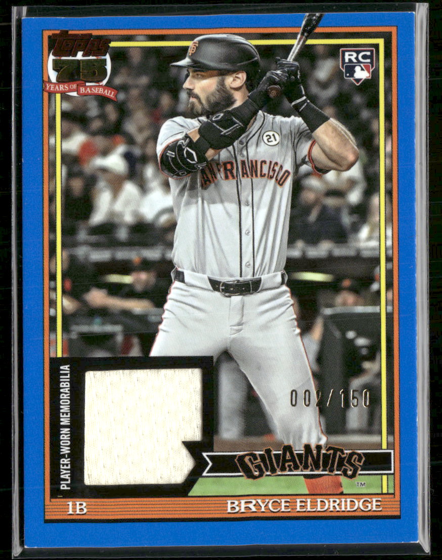 2026 Topps 1991 Baseball Relics Blue Bryce Eldridge #/150 #91R-BE