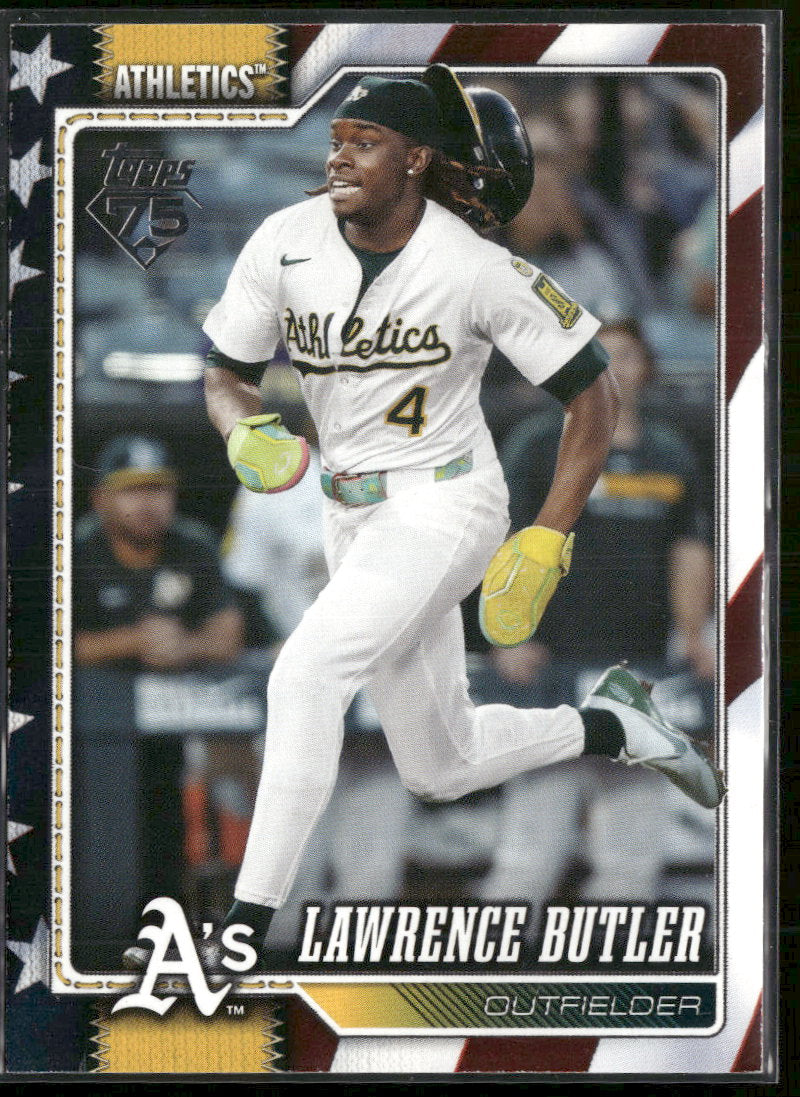 2026 Topps Independence Day Lawrence Butler #/76 #324