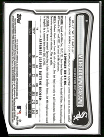 2026 Bowman Chrome Mojo Refractors Munetaka Murakami Rookie #9