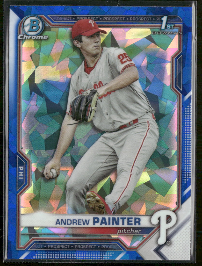 2021 Bowman Draft Sapphire Edition Andrew Painter #BDC-10
