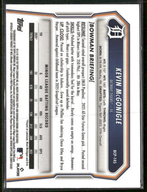 2026 Bowman Chrome Prospects Lava Refractor Kevin McGonigle #/399 #BCP-145