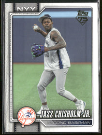 2026 Topps Golden Mirror Variations Jazz Chisholm Jr. #393