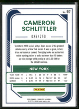 2026 Donruss Red Cameron Schlittler Rookie #/250 #97