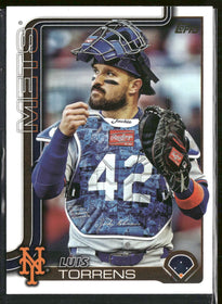2025 Topps Update Golden Mirror Variations Luis Torrens #US297