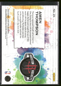 2023-24 Panini Court Kings Self Expression Amen Thompson #24