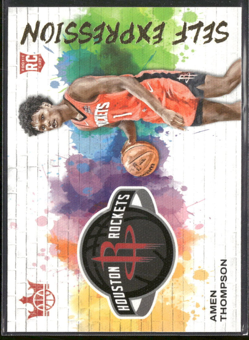2023-24 Panini Court Kings Self Expression Amen Thompson #24