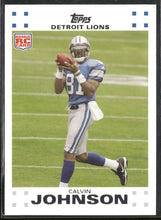 2007 Topps Exclusive Rookies Calvin Johnson #2