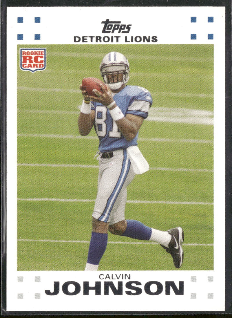 2007 Topps Exclusive Rookies Calvin Johnson #2