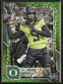 2025 Bowman U C Lime Green Mini-Diamond Refractor Dante Moore #/275 #137