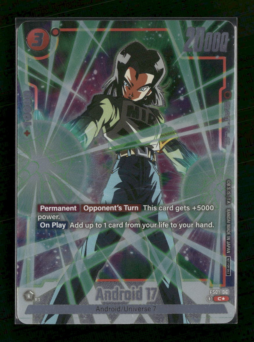 Tournament Promos Android 17 (Tournament Pack Winner) #FS01-06