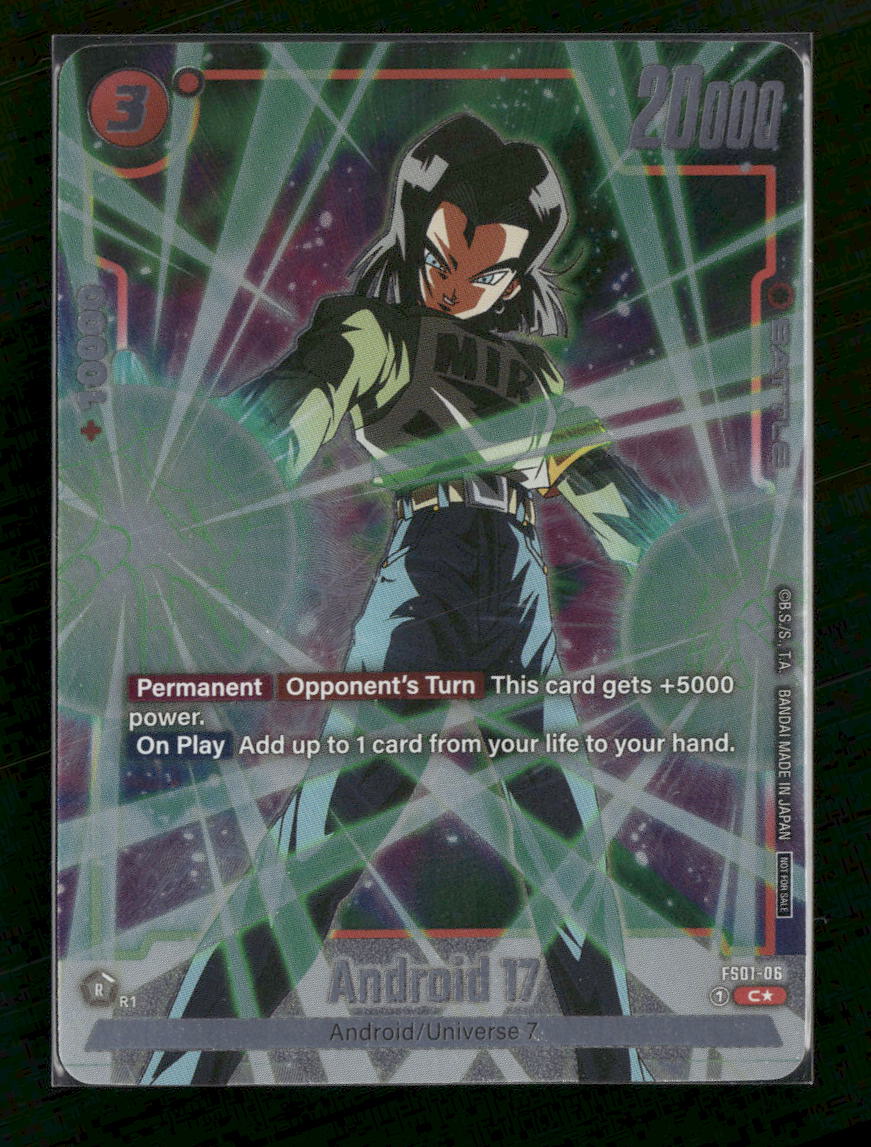 Tournament Promos Android 17 (Tournament Pack Winner) #FS01-06