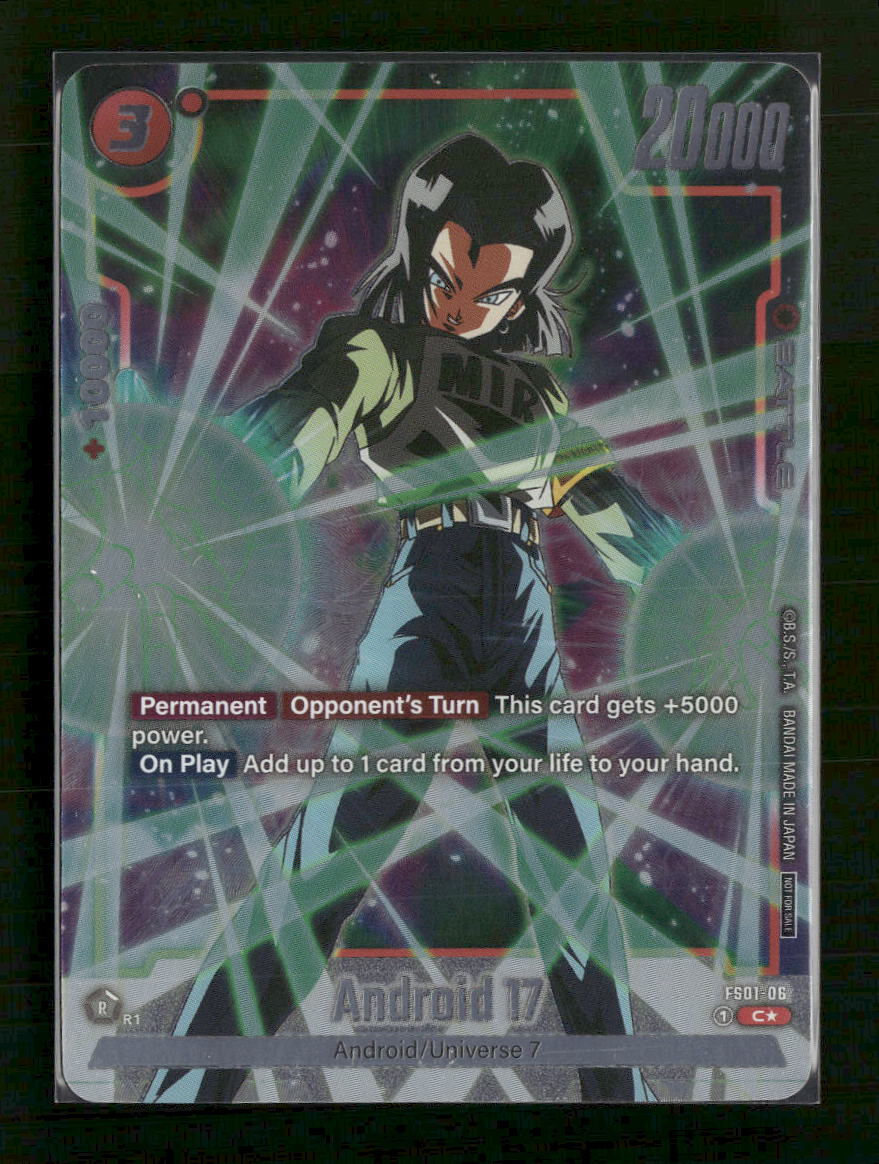 Tournament Promos Android 17 (Tournament Pack Winner) #FS01-06