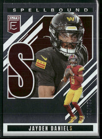 2025 Donruss Elite Spellbound Jayden Daniels #/799 #14