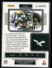 2025 Panini Luminance Base Luminance Auto Mike Quick #/200 Auto #52