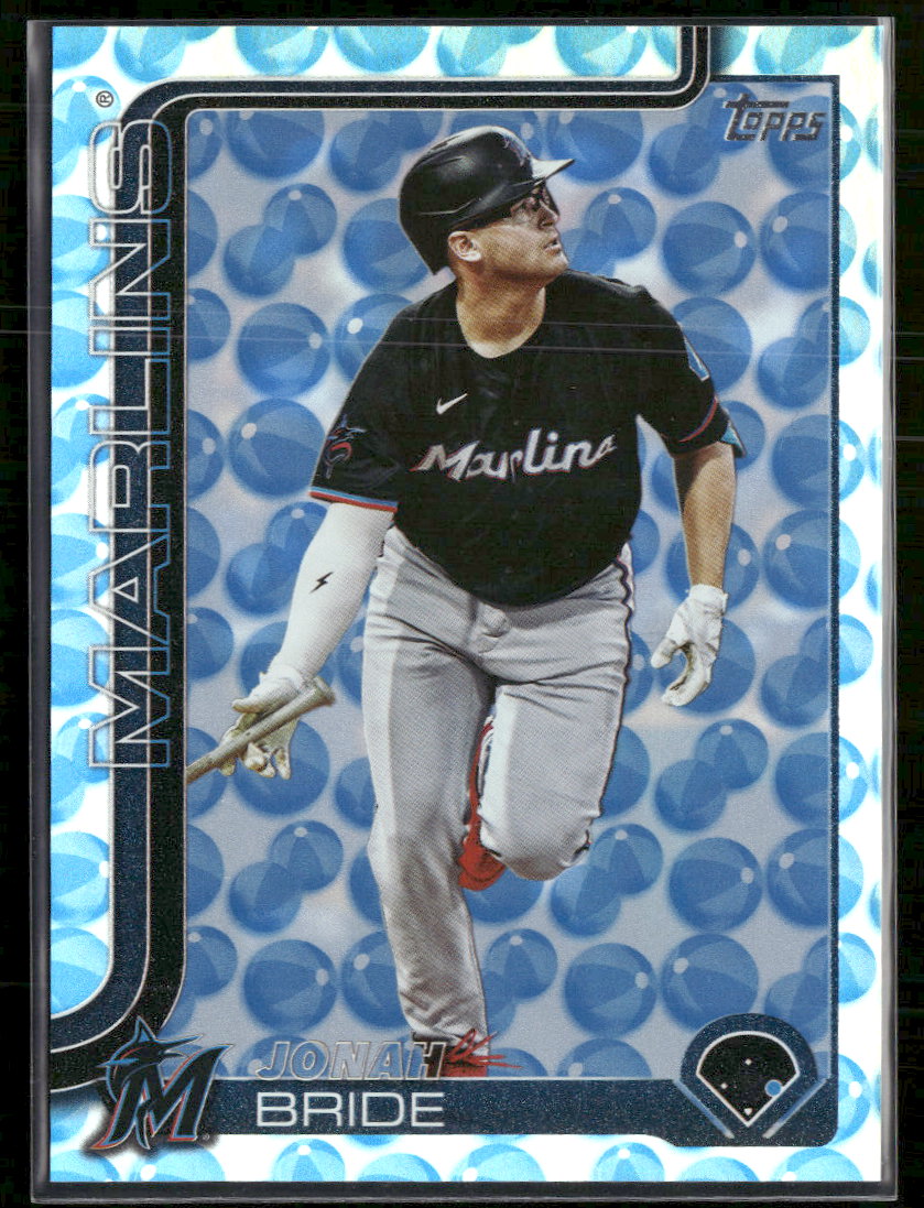 2025 Topps Holiday Beach Ball Jonah Bride #/50 #585