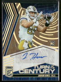 2025 Donruss Elite Turn of the Century Auto Gold Jackson Hawes #/5 #TOC-JHA