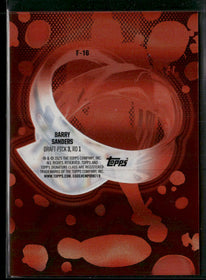 2024 Topps Signature Class Fluidity Red Barry Sanders #/25 #F-16