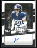 2025 Panini Luminance Year One Signatures RPS Abdul Carter Auto #YOS-ACR