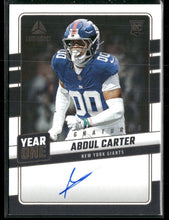 2025 Panini Luminance Year One Signatures RPS Abdul Carter Auto #YOS-ACR