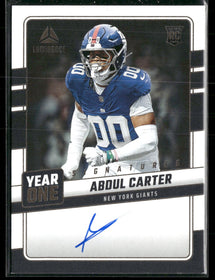 2025 Panini Luminance Year One Signatures RPS Abdul Carter Auto #YOS-ACR