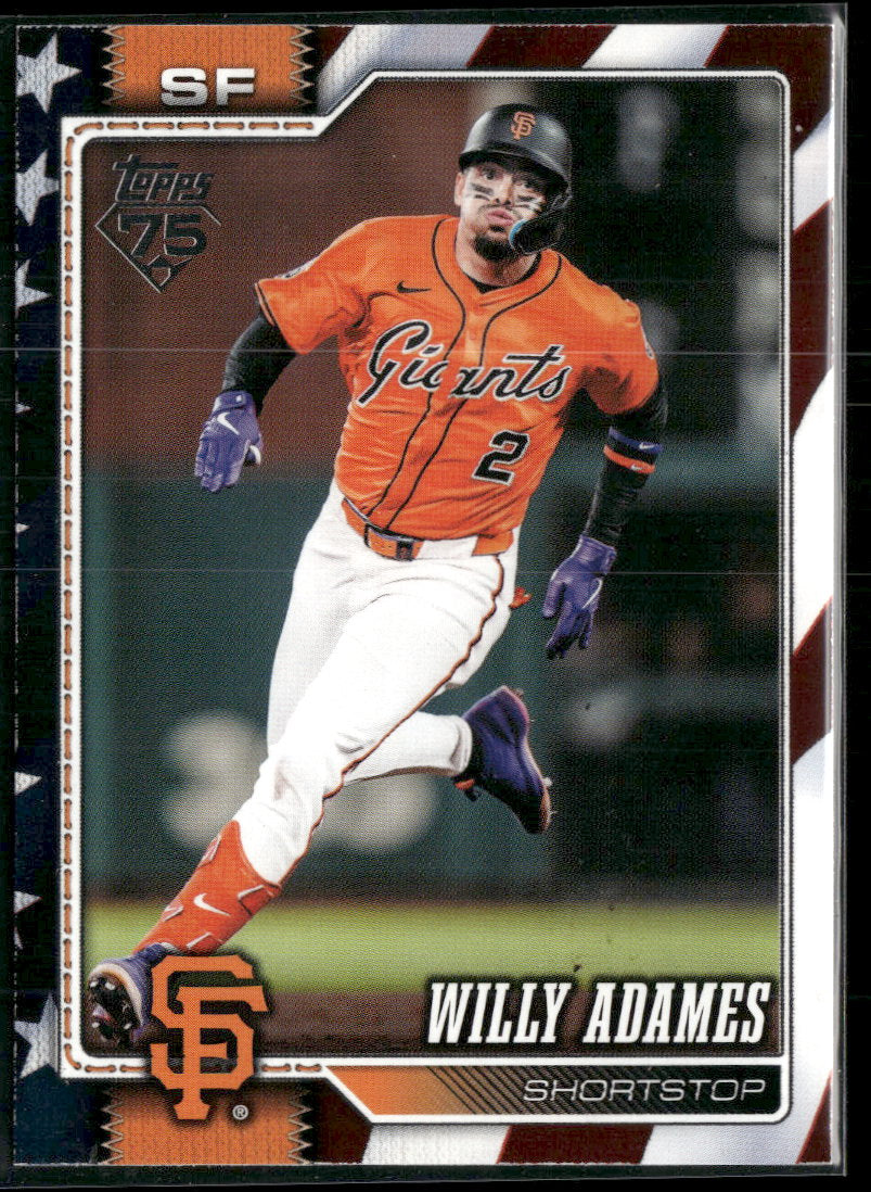 2026 Topps Independence Day Willy Adames #/76 #267