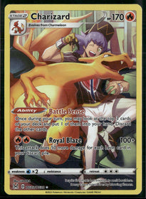 SWSH11: Lost Origin Trainer Gallery Charizard #TG03/TG30