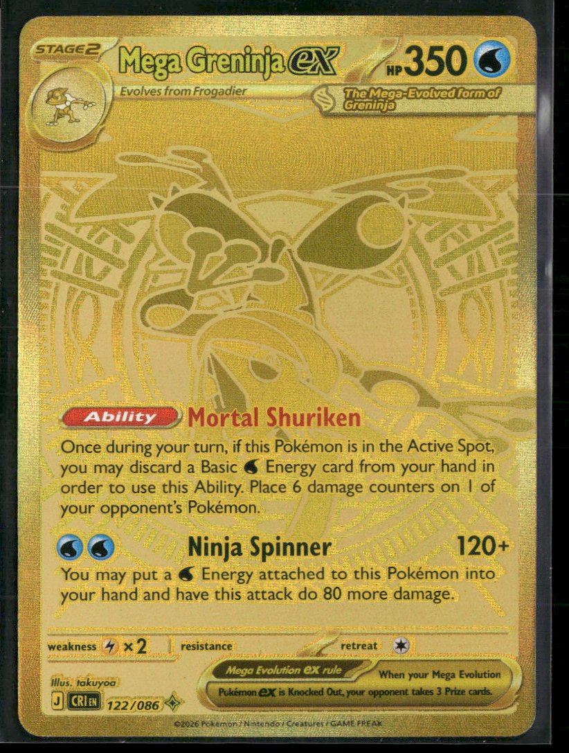 ME04: Chaos Rising Mega Greninja ex #122/086