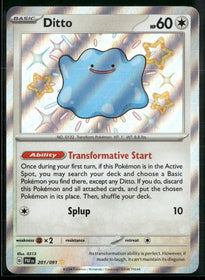 SV: Paldean Fates Ditto #201/091