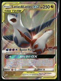 SM - Team Up Latias & Latios GX #113/181