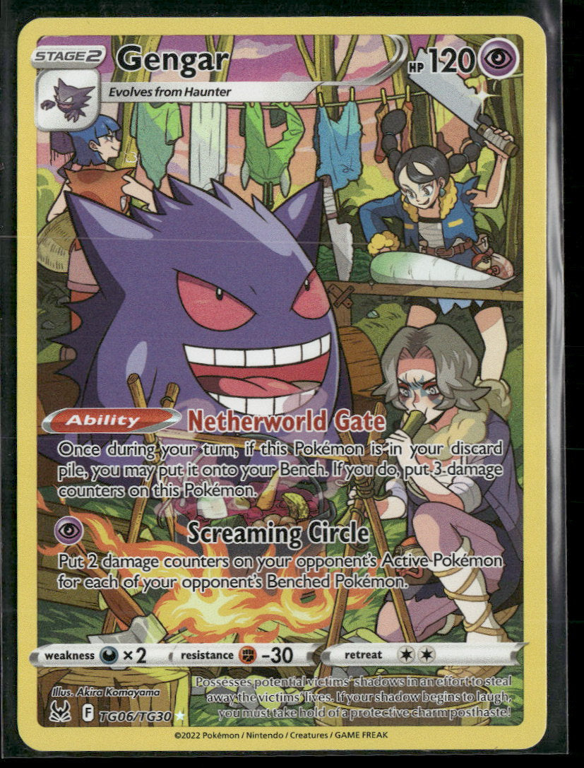 SWSH11: Lost Origin Trainer Gallery Gengar #TG06/TG30