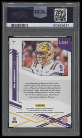 2020 Panini Chronicles Draft Picks Elite Rookies Elite Rookies Joe Burrow 10 PSA