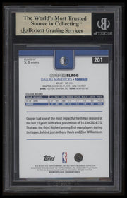 2025-26 Topps Cooper Flagg RC 9.5 BGS #201