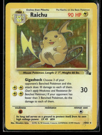 Fossil Raichu (14) #14/62