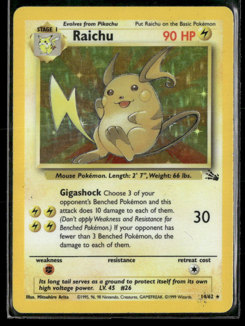 Fossil Raichu (14) #14/62