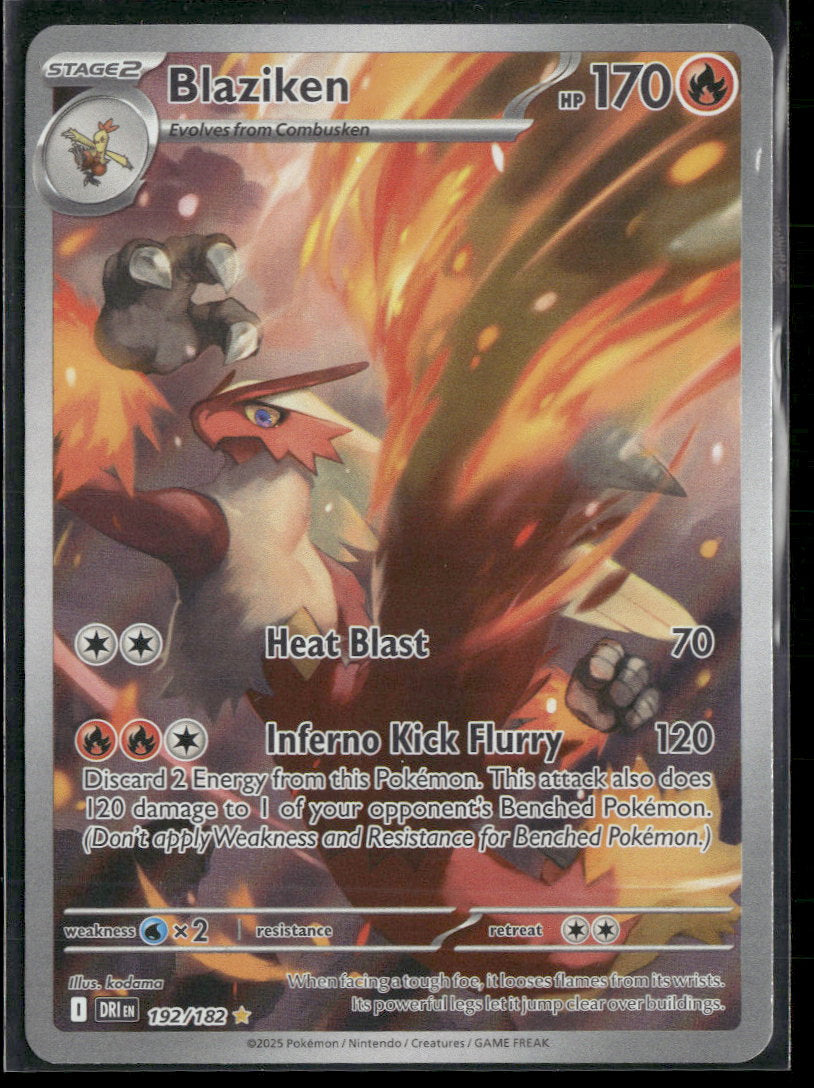 SV10: Destined Rivals Blaziken #192/182
