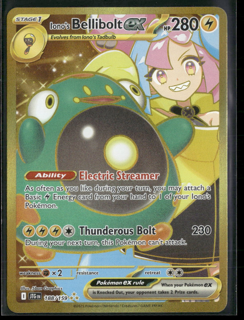 SV09: Journey Together Iono's Bellibolt ex #188/159