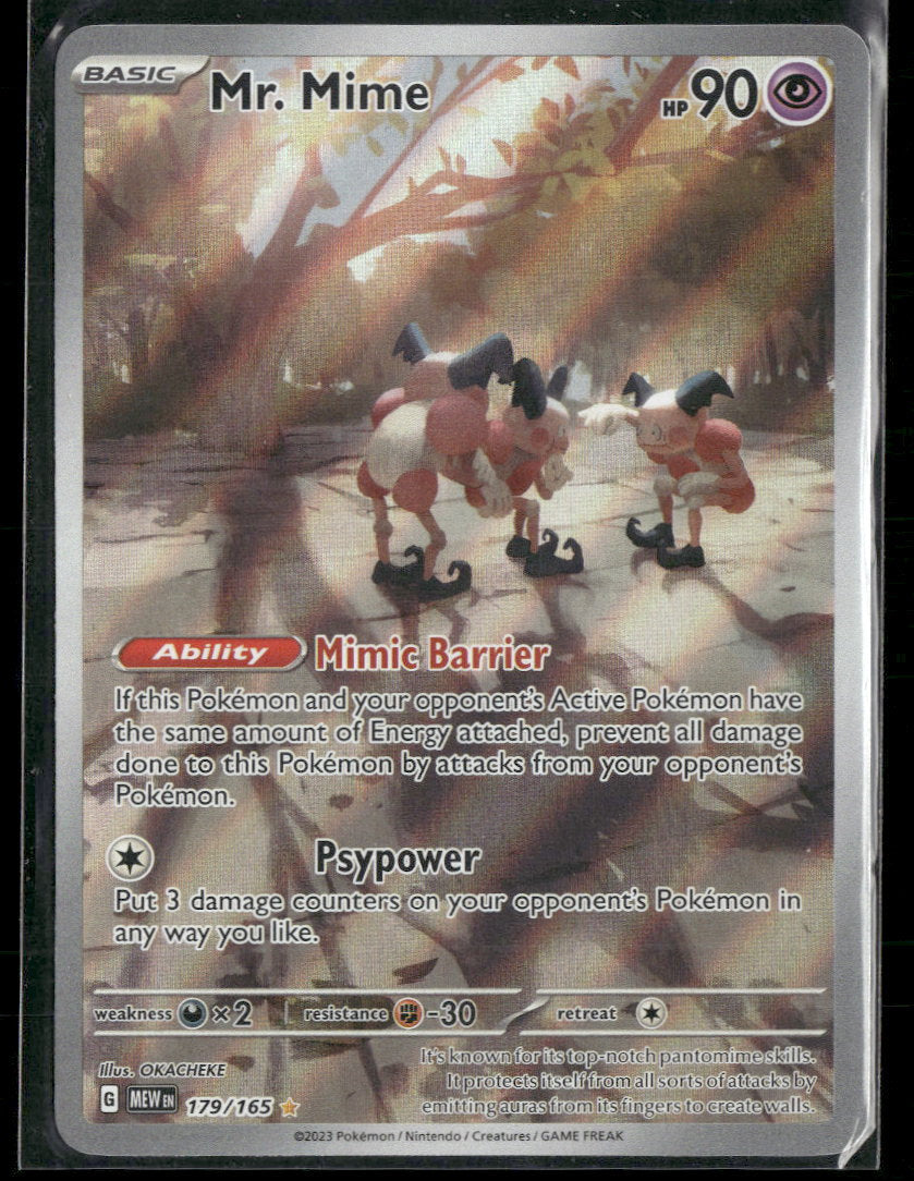 SV: Scarlet & Violet 151 Mr. Mime #179/165