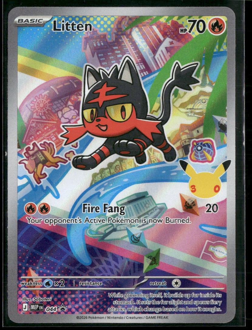 ME: Mega Evolution Promo Litten #044