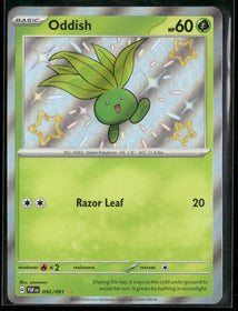 SV: Paldean Fates Oddish #092/091