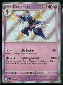 SV: Paldean Fates Ceruledge #162/091