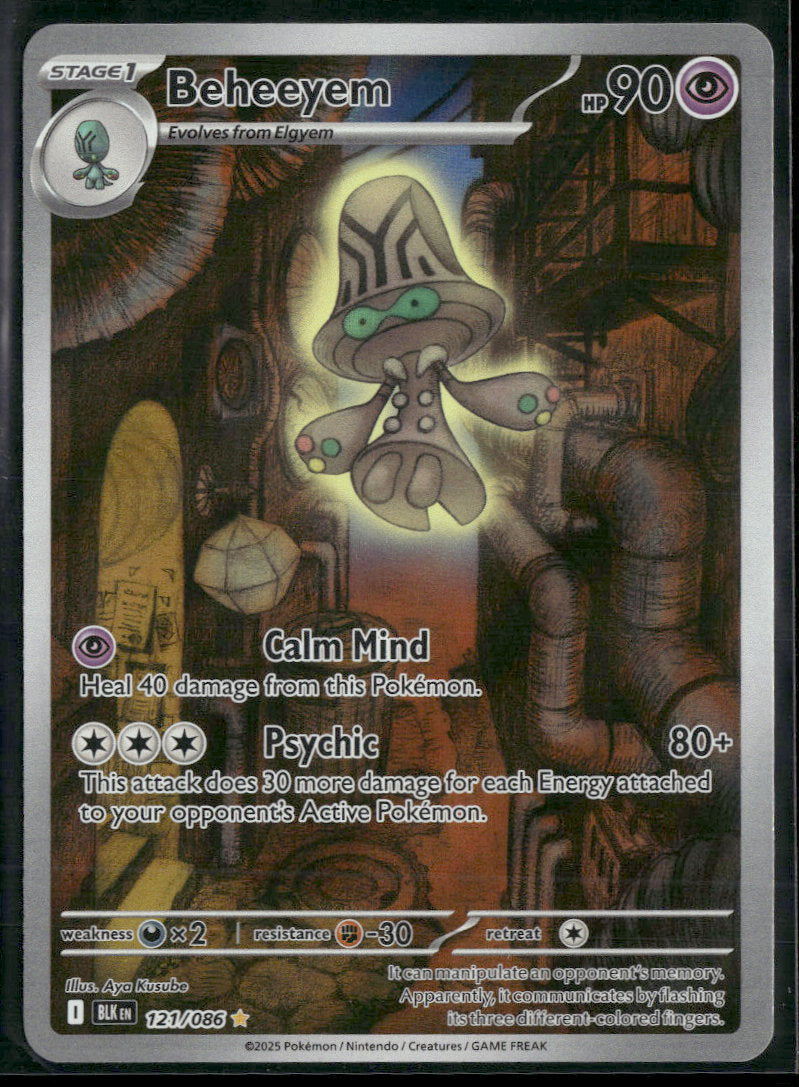 SV: Black Bolt Beheeyem #121/086