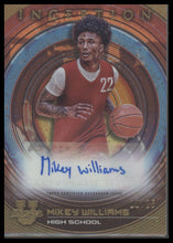 2022-23 Bowman University Inception Orange /25 Mikey Williams Auto #BIA-MW