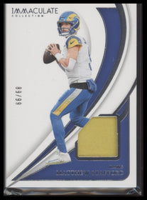 2024 Panini Immaculate Collection Memorabilia /99 Matthew Stafford #88
