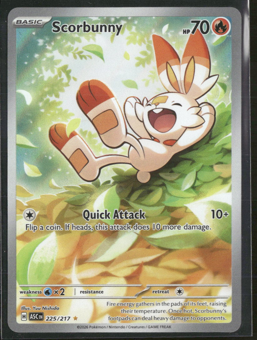 ME: Ascended Heroes Scorbunny #225/217