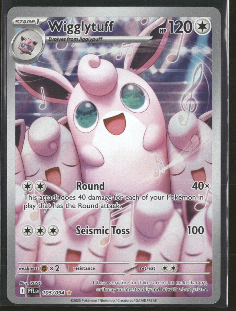ME02: Phantasmal Flames Wigglytuff #105/094