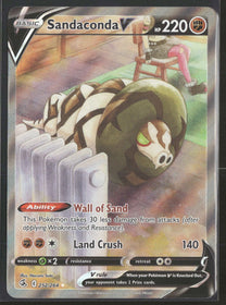 SWSH08: Fusion Strike Sandaconda V (Alternate Full Art) #252/264