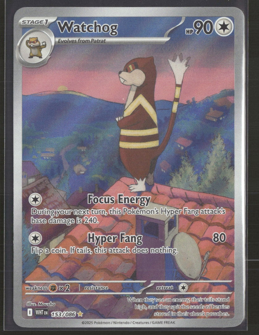 SV: White Flare Watchog #153/086