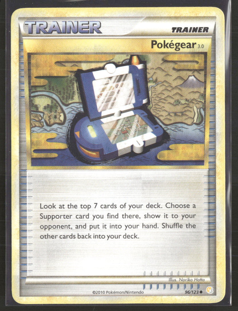 HeartGold SoulSilver Pokegear 3.0 #96/123