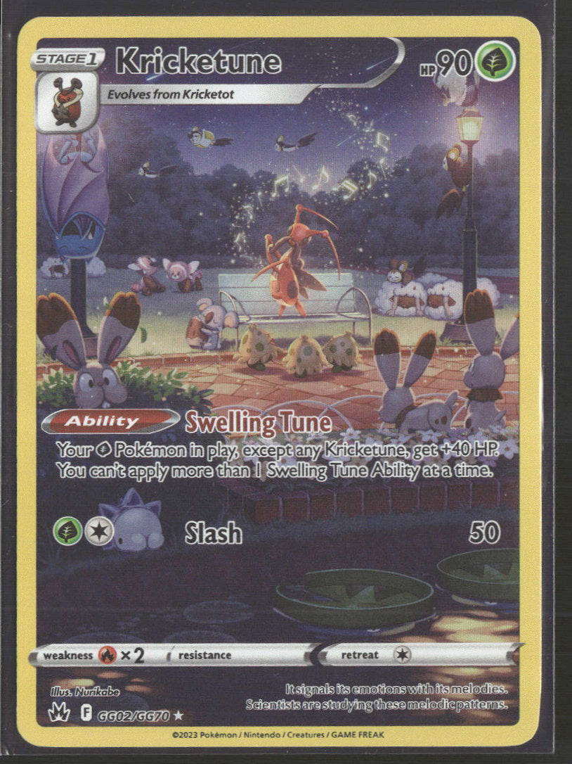 SWSH: Crown Zenith: Galarian Gallery Kricketune #GG02/GG70