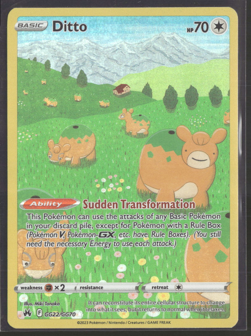 SWSH: Crown Zenith: Galarian Gallery Ditto #GG22/GG70
